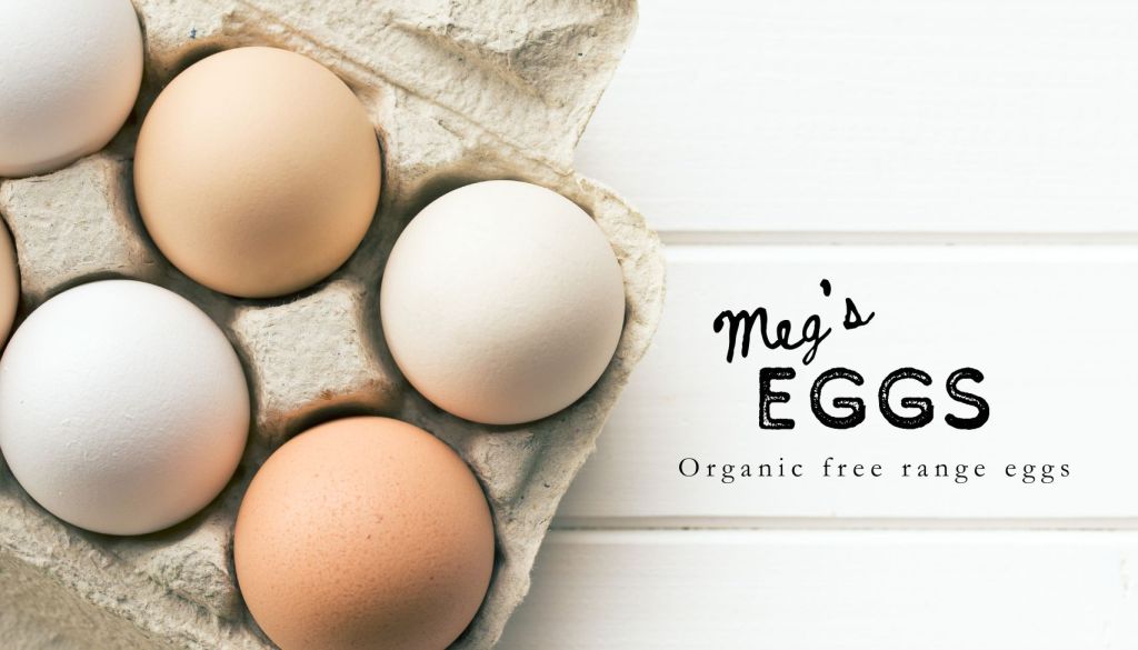 Egg's business card design front